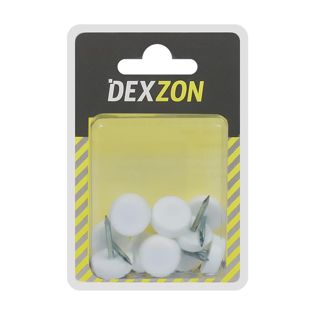 ตอกขาโต๊ะ DEXZON PG-05W แพ็ก 10 ชิ้น