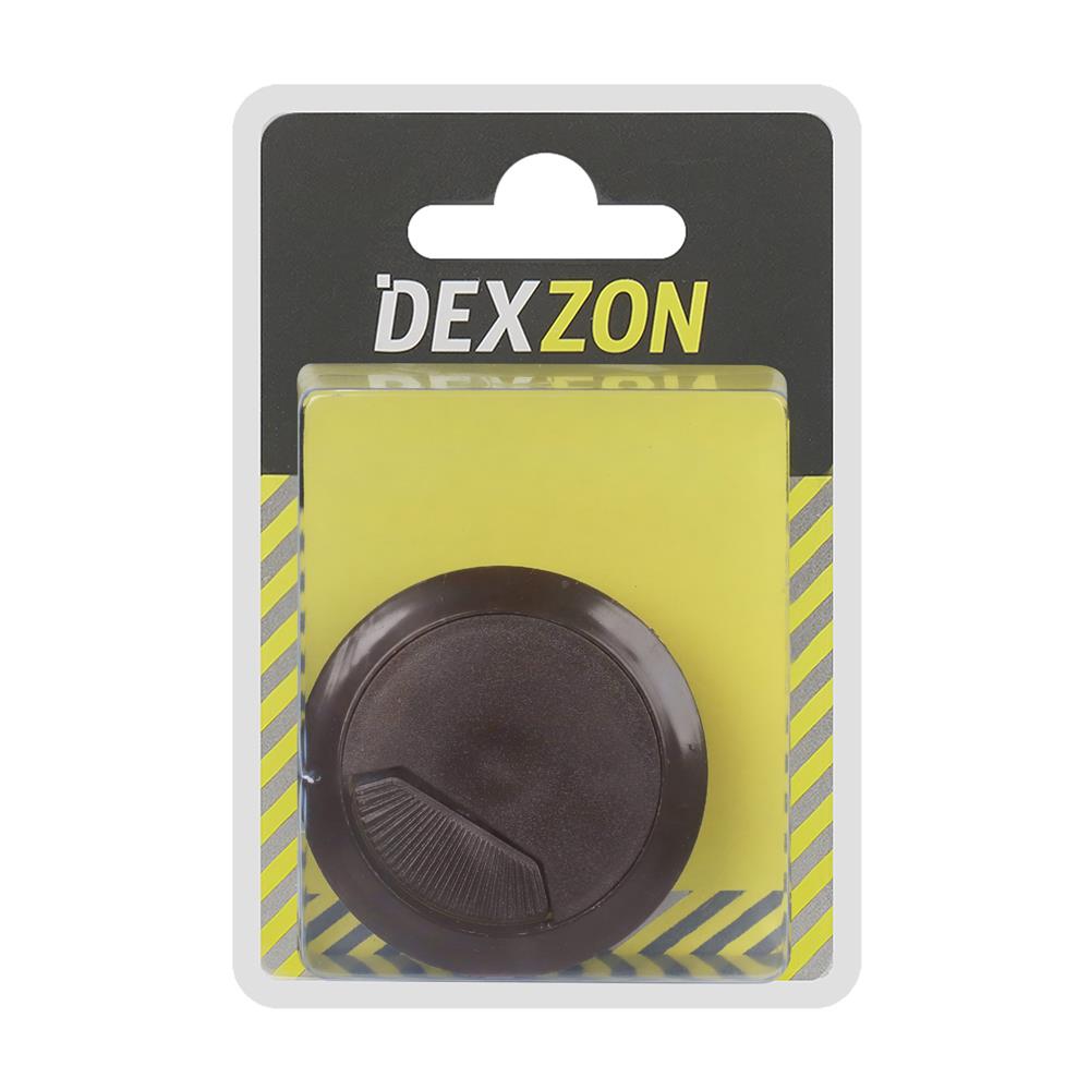 ช่องร้อยสายไฟกลม DEXZON CC- 10 สีน้ำตาล