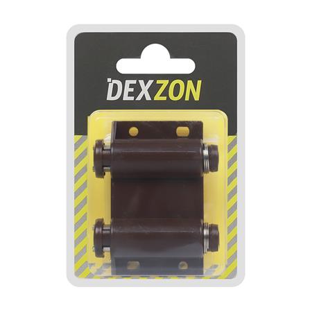 กันชนแม่เหล็ก กระเด้งคู่ DEXZON DM-30 สีน้ำตาล_2