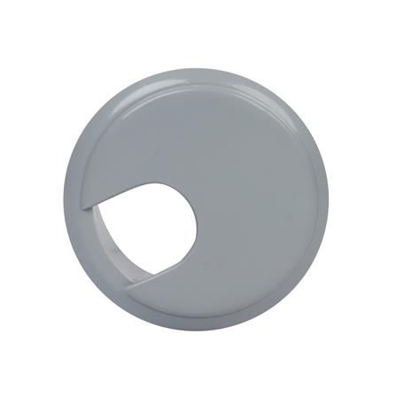 ช่องร้อยสายไฟกลม DEXZON CC-20 สีเทา แพ็ก 2 ชิ้น_1