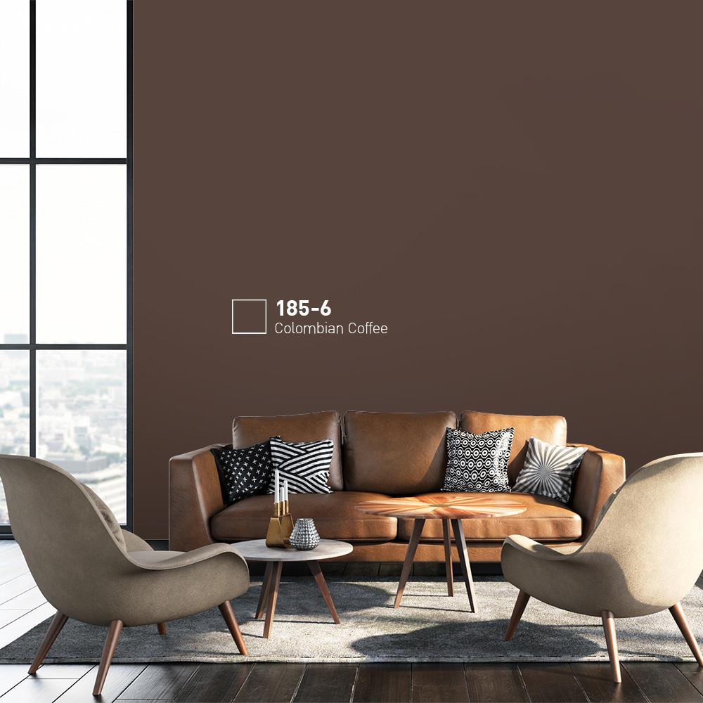 สีน้ำทาภายนอก BEGER COOL DIAMONDSHIELD 15 สี COLOMBIAN COFFEE #185-6 กึ่งเงา 9 ลิตร