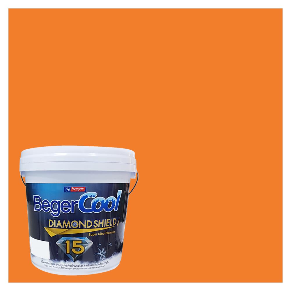 สีน้ำทาภายนอก BEGER COOL DIAMONDSHIELD 15 สี SOUTHWEST MAGIC #101-6 กึ่งเงา 9 ลิตร