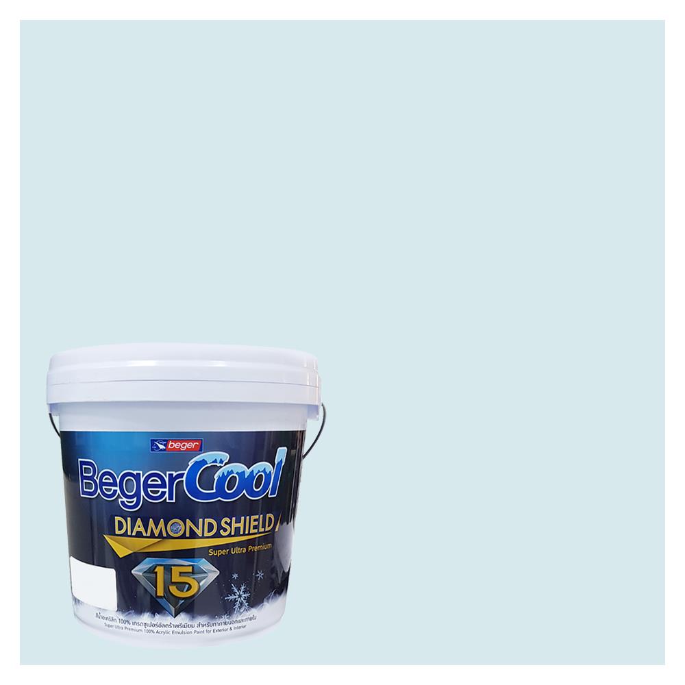 สีน้ำทาภายนอก BEGER COOL DIAMONDSHIELD 15 สี TWILIGHT TWINKLE #031-2 กึ่งเงา 9 ลิตร