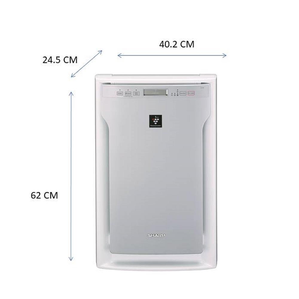 เครื่องฟอกอากาศ SHARP FU-A80TA-W 62ตารางเมตร