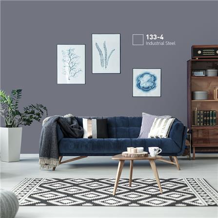 สีน้ำทาภายนอก ชนิดกึ่งเงา BEGERCOOL DIAMONDSHIELD 10 133-4 สี INDUSTRIAL STEEL 9 ลิตร_1