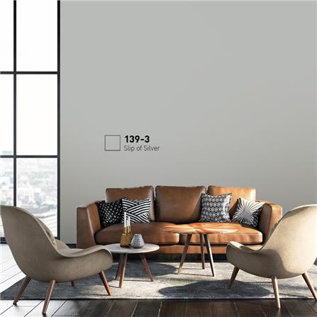 สีน้ำทาภายนอก BEGER COOL DIAMONDSHIELD 15 สี SLIP OF SILVER #139-3 กึ่งเงา 9 ลิตร_1