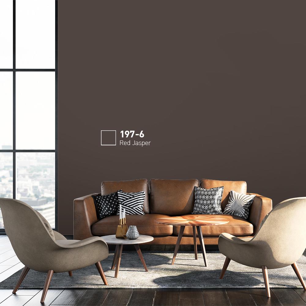 สีน้ำทาภายนอก BEGER COOL DIAMONDSHIELD 15 สี BURNT CHILLI #197-6 กึ่งเงา 9 ลิตร