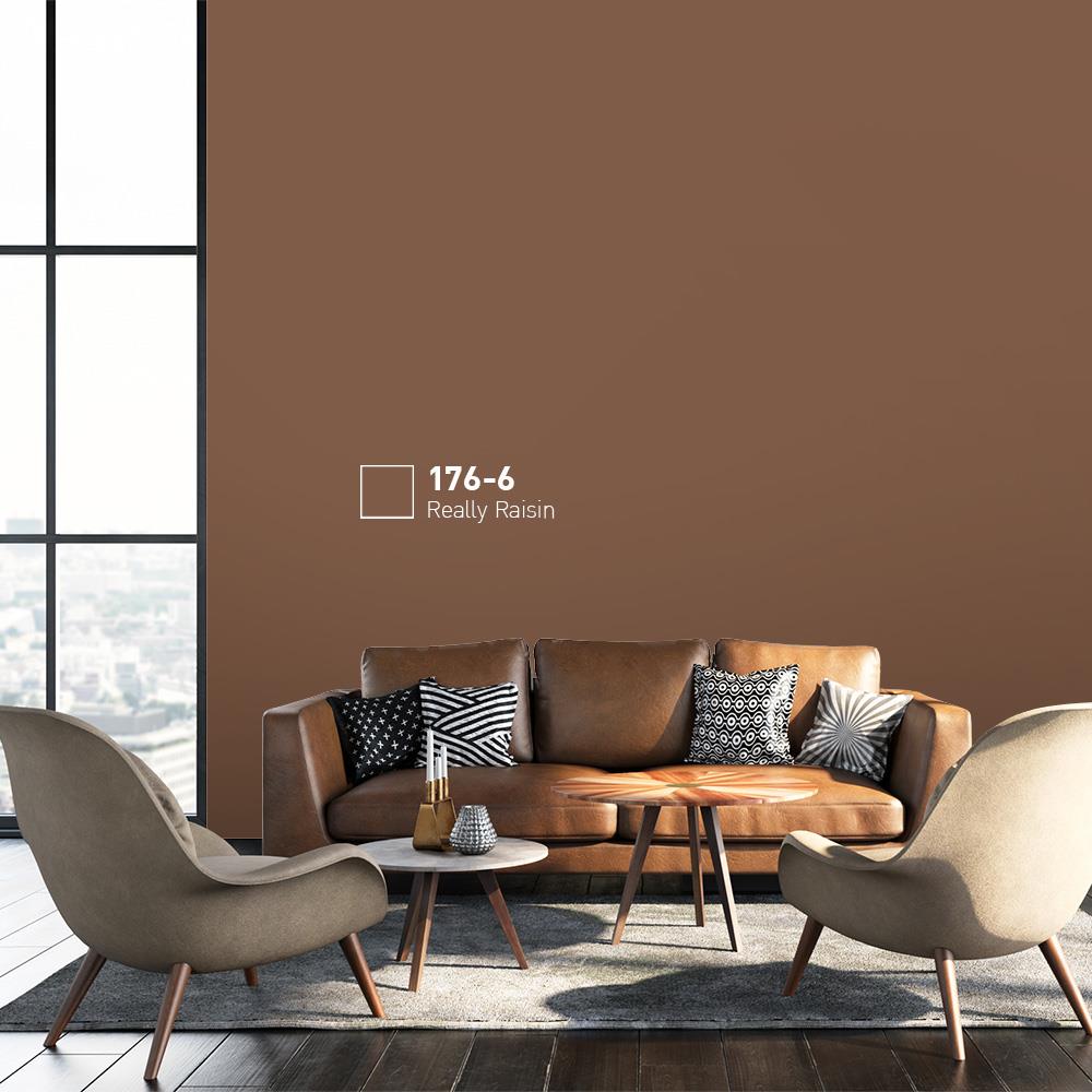 สีน้ำทาภายนอก BEGER COOL DIAMONDSHIELD 15 สี REALLY RAISIN #176-6 กึ่งเงา 9 ลิตร