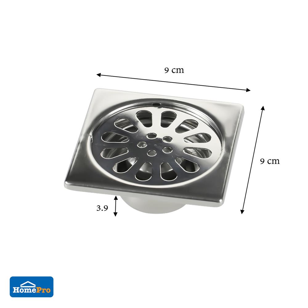 ตะแกรงกันกลิ่นกลม DEXZON FS-JACK หน้าแปลน 4 นิ้ว
