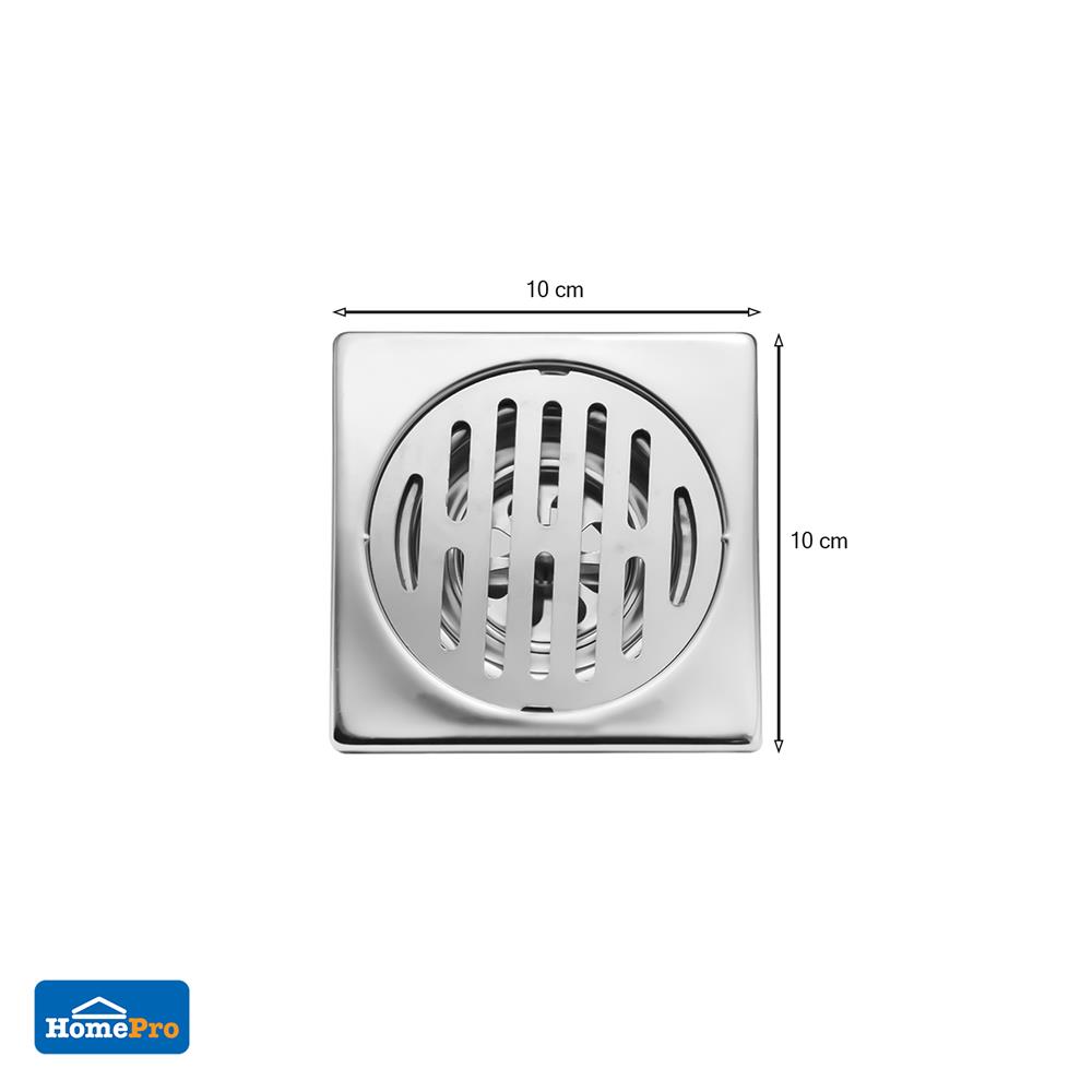 ตะแกรงกันกลิ่นเหลี่ยม DEXZON FS-WINNIE 4 นิ้ว