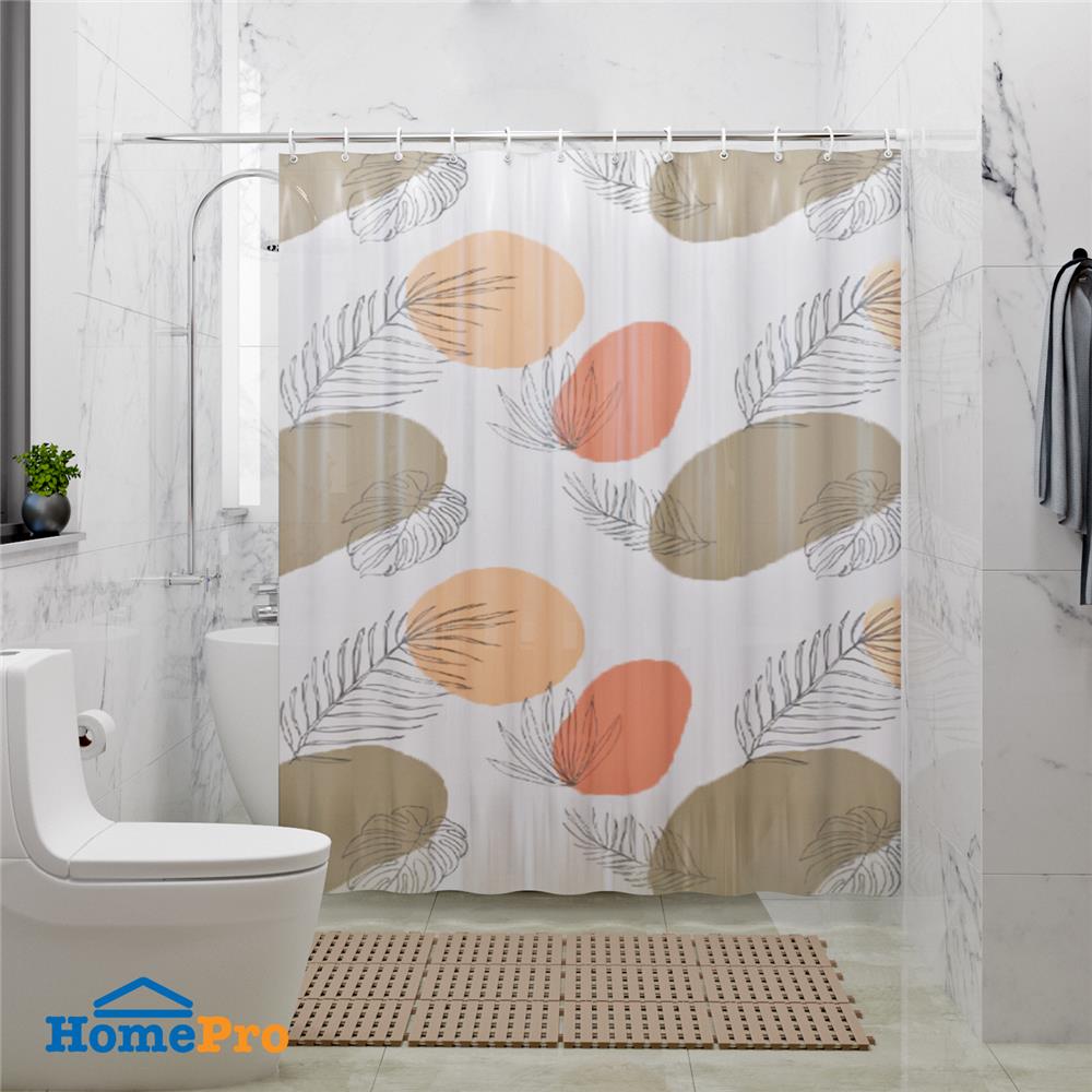 ม่านห้องน้ำ POLY MOYA SC5417A TROPICAL 180x180 ซม.