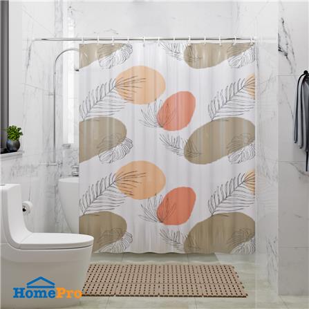 ม่านห้องน้ำ POLY MOYA SC5417A TROPICAL 180x180 ซม._1