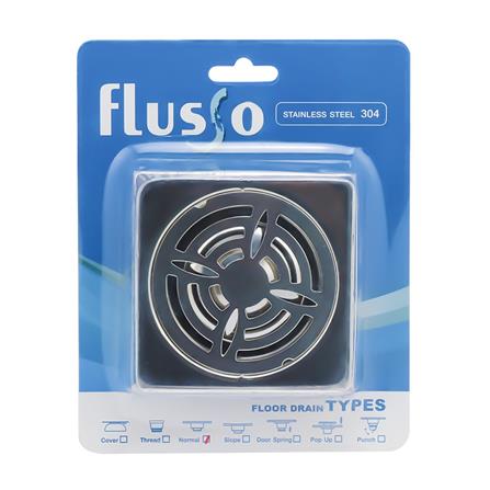 ตะแกรงกันกลิ่นเหลี่ยม DEXZON FS-TOP 4 นิ้ว_4