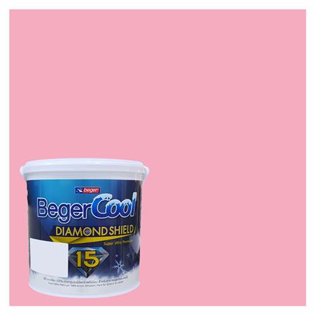 สีน้ำทาภายนอก BEGER COOL DIAMONDSHIELD 15 สี QUEEN OF ANGELS #115-4 กึ่งเงา 9 ลิตร_0