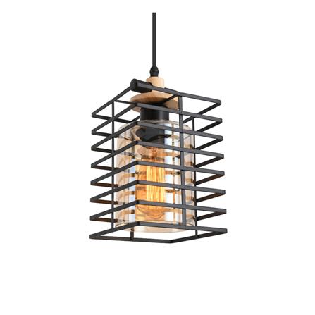 ไฟช่อ CST 3025-3 สีดำ/ชา/น้ำตาล 3 หัว_1