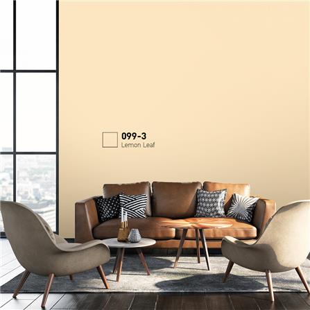 สีน้ำทาภายนอก BEGER COOL DIAMONDSHIELD 15 สี LEMON LEAF #099-3 กึ่งเงา 9 ลิตร_1