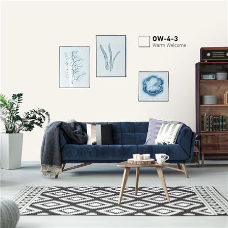 สีน้ำทาภายนอก BEGER COOL DIAMONDSHIELD 10 สี WARM WELCOME #OW-4-3 กึ่งเงา 9 ลิตร_1