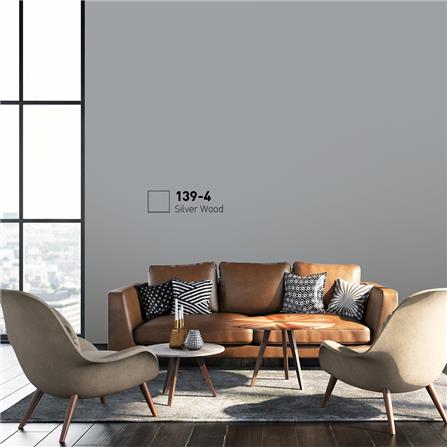 สีน้ำทาภายนอก BEGER COOL DIAMONDSHIELD 15 สี SILVER WOOD #139-4 กึ่งเงา 9 ลิตร_1