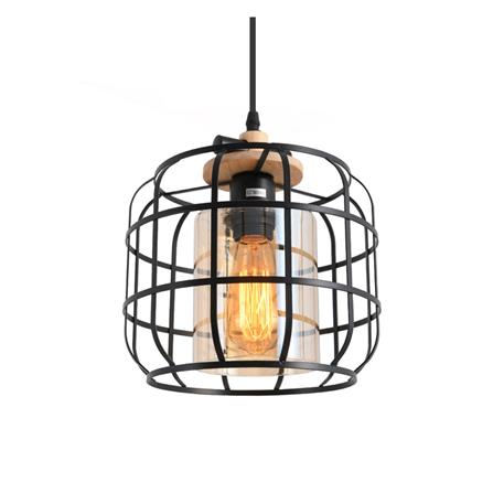 ไฟช่อ CST 6178-1B สีดำ/ชา/น้ำตาล 1 หัว_1