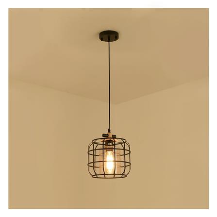 ไฟช่อ CST 6178-1B สีดำ/ชา/น้ำตาล 1 หัว_2