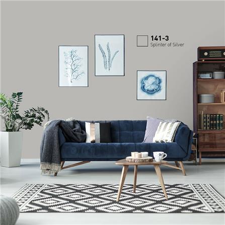 สีน้ำทาภายนอก BEGERCOOL DIAMONDSHIELD 10 #141-3 สี SPLINTER OF SILVER กึ่งเงา 9 ลิตร_1