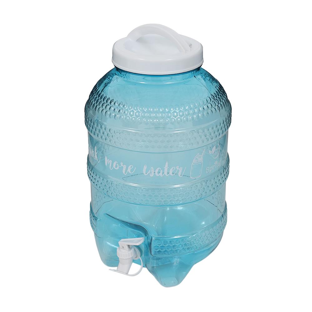 ถังน้ำดื่ม PET เกรด A มีก๊อก SPRING DEW 8 ลิตร