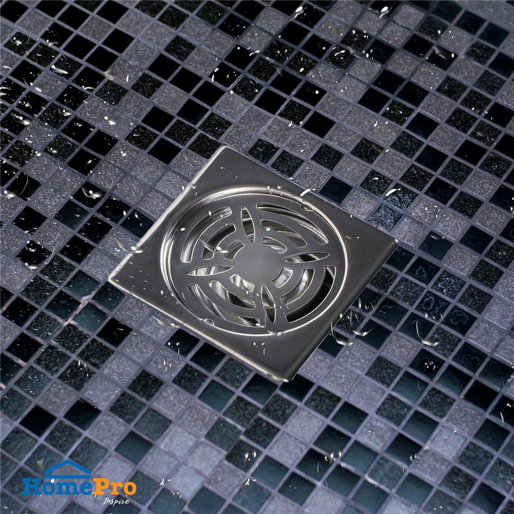 ตะแกรงกันกลิ่นเหลี่ยม DEXZON FS-TOP 3.5 นิ้ว