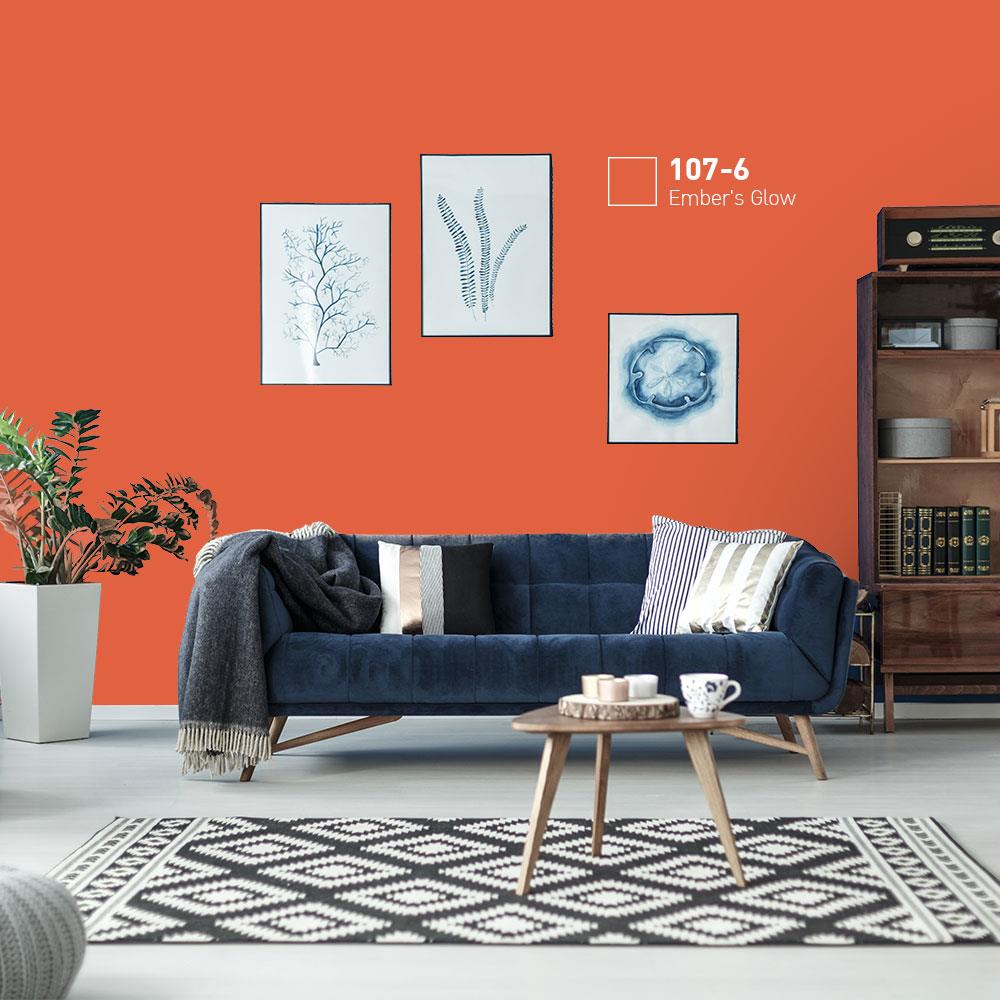 สีน้ำทาภายนอก ชนิดกึ่งเงา BEGERCOOL DIAMONDSHIELD 10 107-6 สี EMBER'S GLOW 9 ลิตร