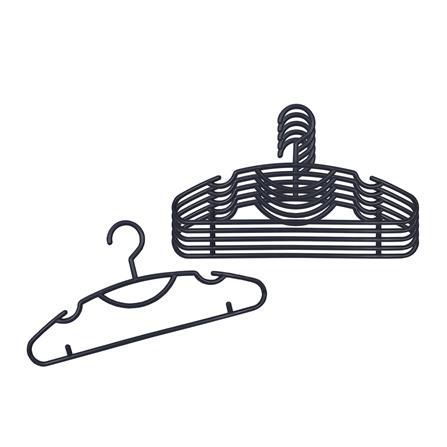 ไม้แขวนเสื้อคิงไซซ์ ME LIVING สีเทา แพ็ก 6 ชิ้น_1