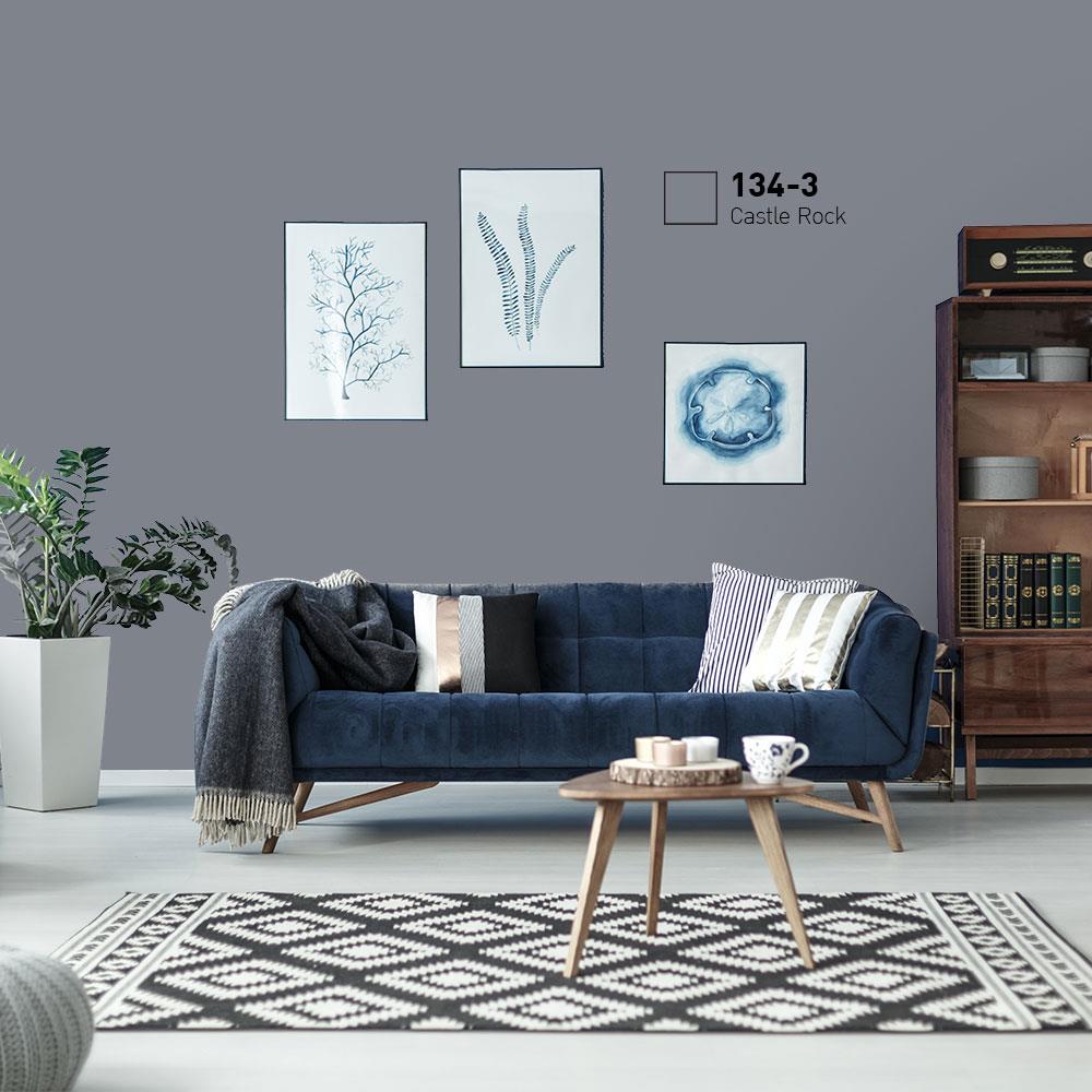 สีน้ำทาภายนอก ชนิดกึ่งเงา BEGERCOOL DIAMONDSHIELD 10 134-3 สี CASTLE ROCK 9 ลิตร