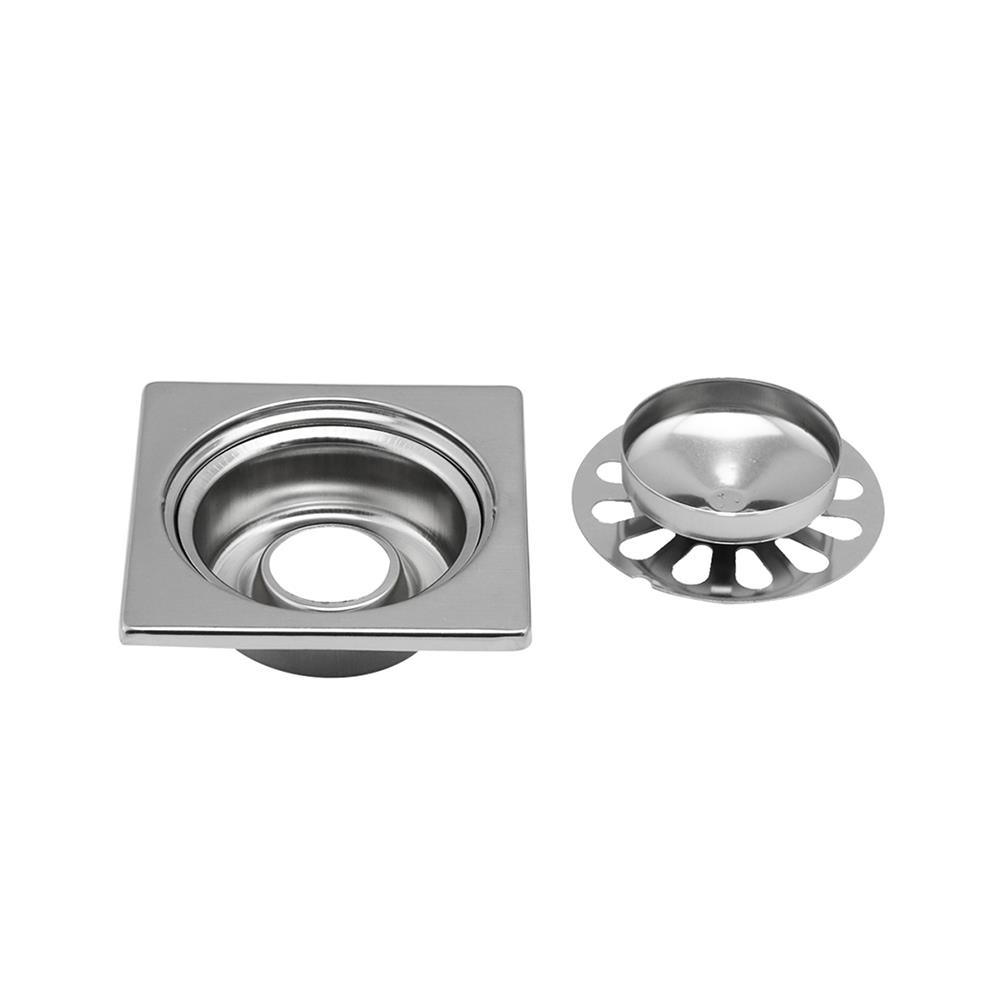 ตะแกรงกันกลิ่นเหลี่ยม DEXZON FS-DEW หน้าแปลน 3.5 นิ้ว