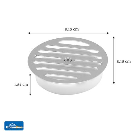 ตะแกรงฝาครอบกันกลิ่นกลม DEXZON FS-SUNNY 3.2 นิ้ว_5