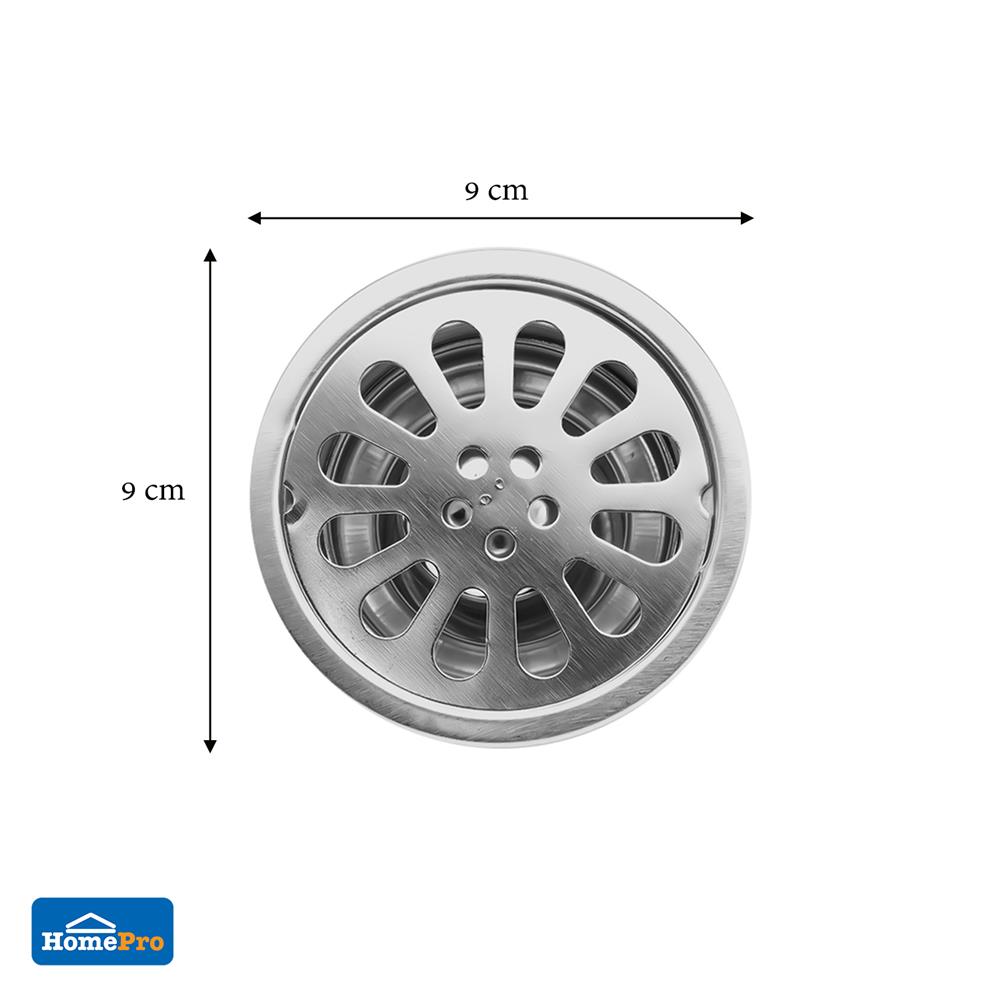 ตะแกรงกันกลิ่นกลม DEXZON FS-DEW หน้าแปลน 4 นิ้ว
