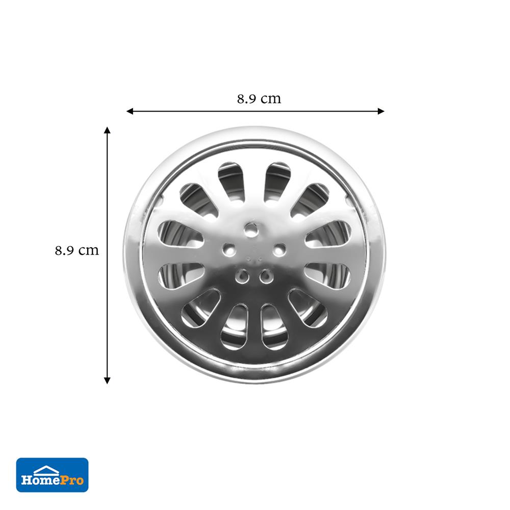 ตะแกรงกันกลิ่นกลม DEXZON FS-DEW หน้าแปลน 3.5 นิ้ว