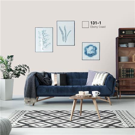 สีน้ำทาภายนอก ชนิดกึ่งเงา BEGERCOOL DIAMONDSHIELD 10 131-1 สี EBONY COAST 9 ลิตร_1