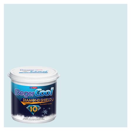 สีน้ำทาภายนอก BEGERCOOL DIAMONDSHIELD 10 #031-2 สี TWILIGHT TWINKLE กึ่งเงา 9 ลิตร_0