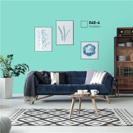 สีน้ำทาภายนอก ชนิดกึ่งเงา BEGERCOOL DIAMONDSHIELD 10 048-4 สี CRYSTALYN 9 ลิตร_1