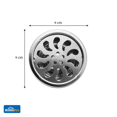 ตะแกรงกันกลิ่นกลม DEXZON FS-BEN หน้าแปลน 4 นิ้ว_4