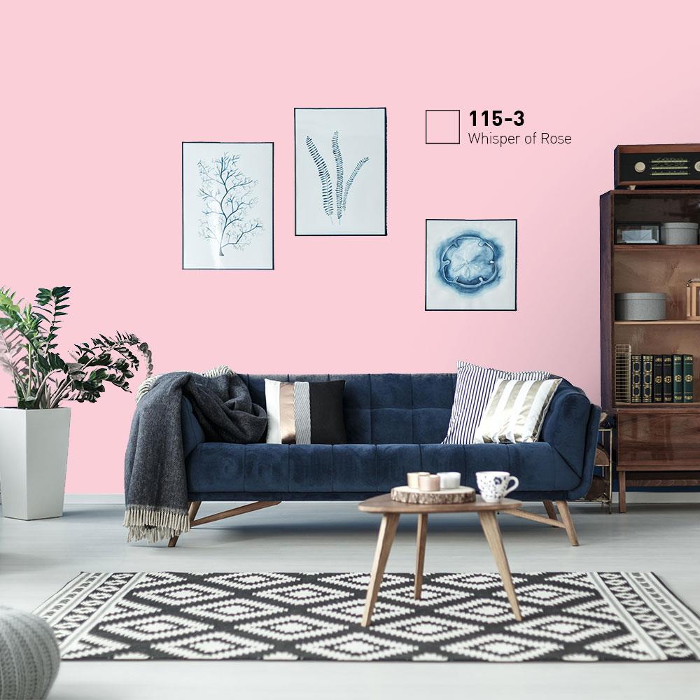 สีน้ำทาภายนอก ชนิดกึ่งเงา BEGERCOOL DIAMONDSHIELD 10 115-3 สี WHISPER OF ROSE 9 ลิตร