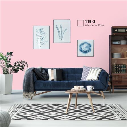 สีน้ำทาภายนอก ชนิดกึ่งเงา BEGERCOOL DIAMONDSHIELD 10 115-3 สี WHISPER OF ROSE 9 ลิตร_1