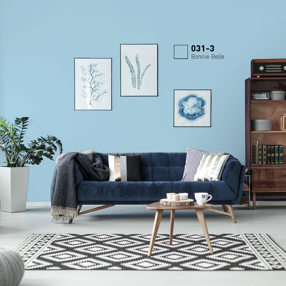 สีน้ำทาภายนอก BEGER COOL DIAMONDSHIELD 10 #031-3 สี BONNIE BELLE กึ่งเงา 9 ลิตร