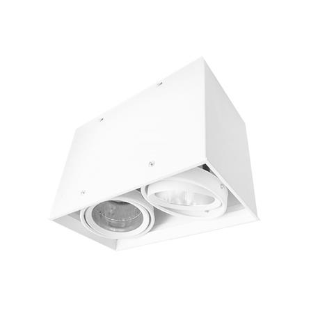 ดาวน์ไลท์ LUMAX 03-00273 9 นิ้ว สีขาว เหลี่ยม_1