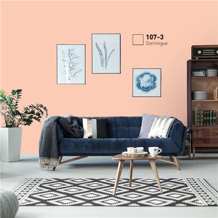 สีน้ำทาภายนอก BEGER COOL DIAMONDSHIELD 10 สี DOMINIGUE #107-3 กึ่งเงา 9 ลิตร_1