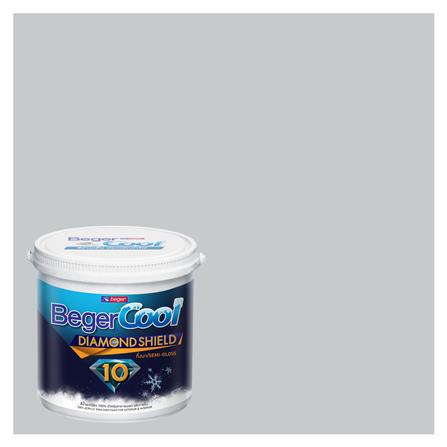 สีน้ำทาภายนอก BEGER COOL DIAMONDSHIELD 10 สี CHAPEL SPIRE #135-2 กึ่งเงา 9 ลิตร_0