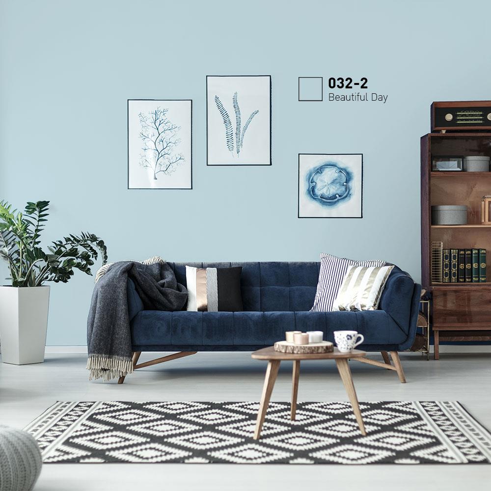 สีน้ำทาภายนอก BEGER COOL DIAMONDSHIELD 10 #032-2 สี BEAUTIFUL DAY กึ่งเงา 9 ลิตร