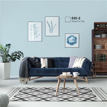 สีน้ำทาภายนอก BEGER COOL DIAMONDSHIELD 10 #032-2 สี BEAUTIFUL DAY กึ่งเงา 9 ลิตร_1