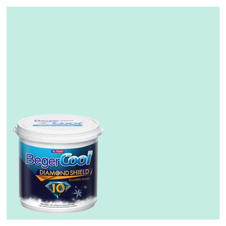 สีน้ำทาภายนอก ชนิดกึ่งเงา BEGER COOL DIAMONDSHIELD 10 048-2 สี NUANCE 9 ลิตร_0