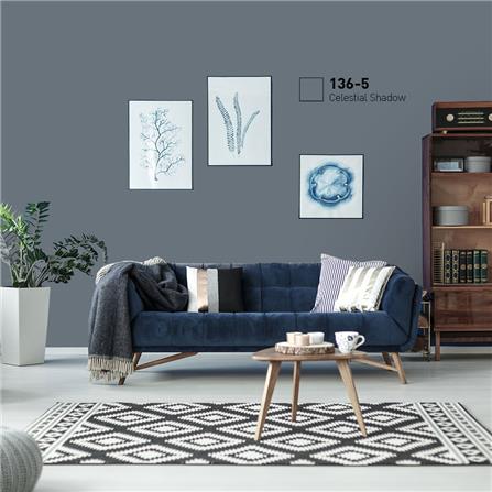 สีน้ำทาภายนอก BEGER COOL DIAMONDSHIELD 10 #136-5 สี CELESTIAL SHADOW กึ่งเงา 9 ลิตร_1