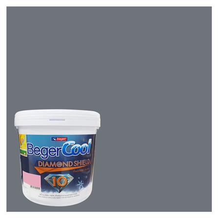 สีน้ำทาภายนอก ชนิดกึ่งเงา BEGER COOL DIAMONDSHIELD 10 135-5 สี MONARCH PASS 9 ลิตร_0