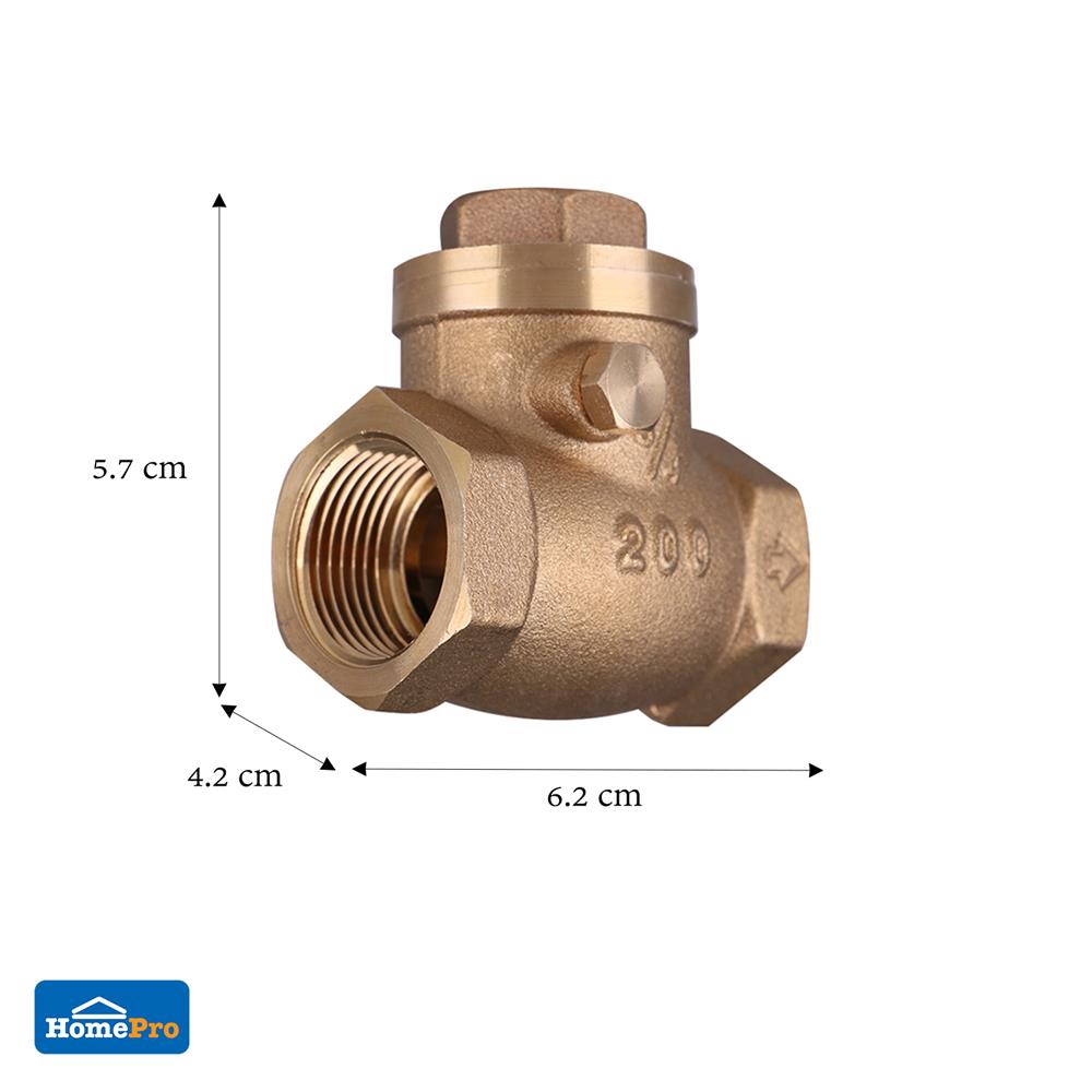 เช็ควาล์วสวิง DEXZON 3/4 นิ้ว